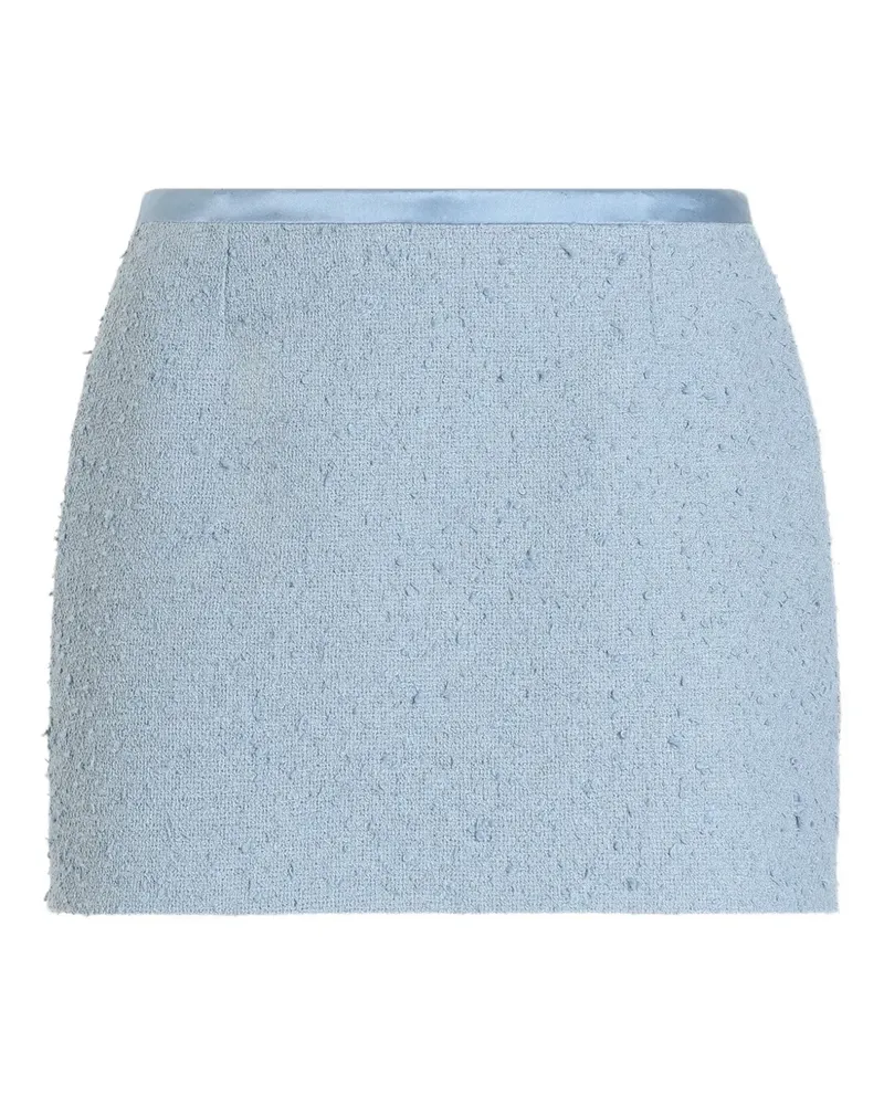 Dolce & Gabbana Strukturierter Minirock - Blau Blau