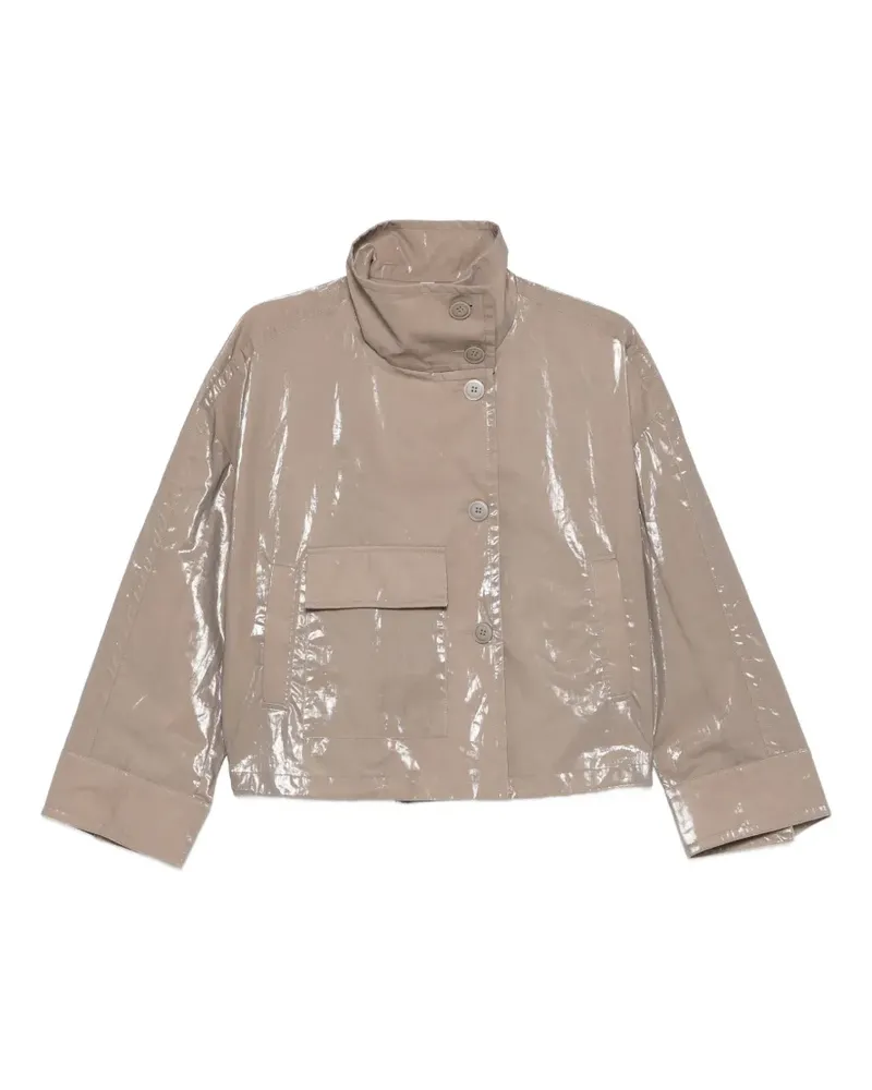 DUNO button flap-pocket jacket - Nude Nude