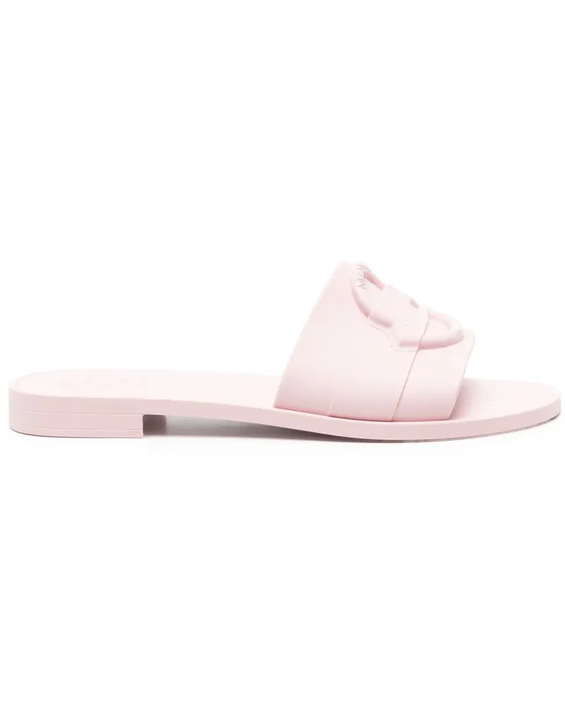 Moncler Mon Pantoletten - Rosa Rosa