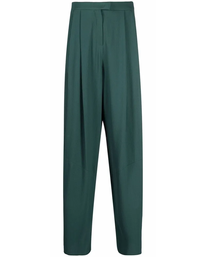 Emporio Armani Hose mit Tapered-Bein - Grün Grün