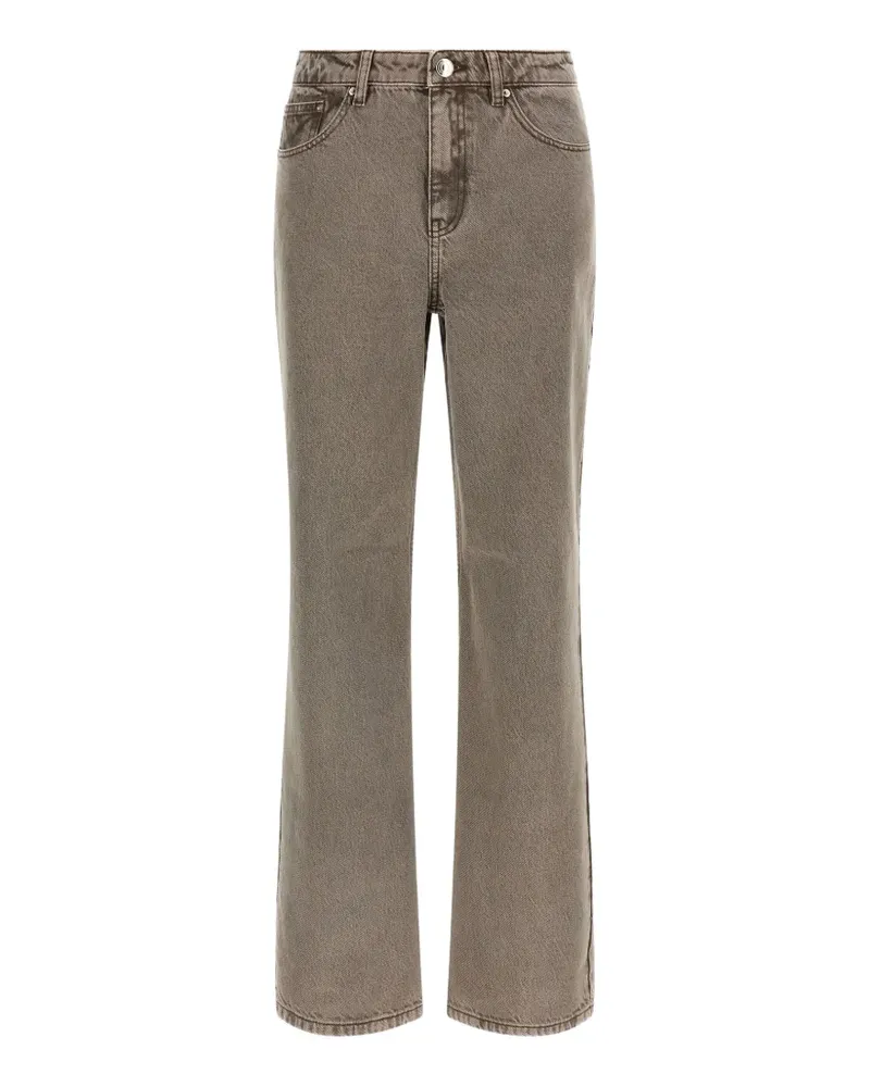 ROTATE Birger Christensen straight-leg jeans - Braun Braun