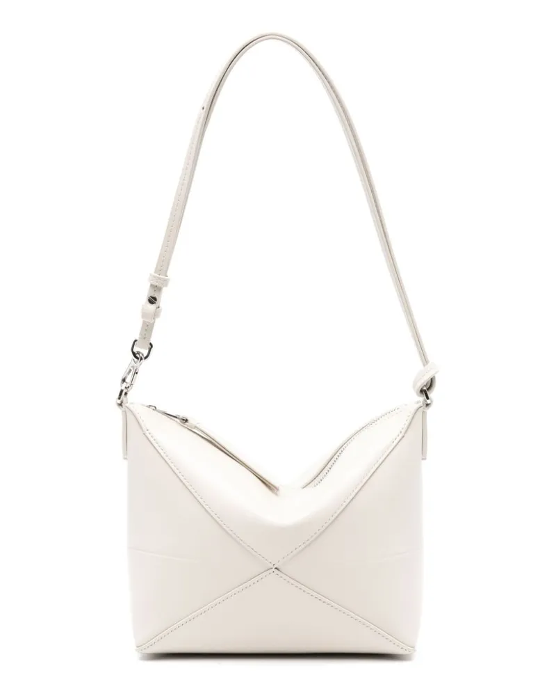 Loewe Puzzle Fold Clutch - Weiß Weiß
