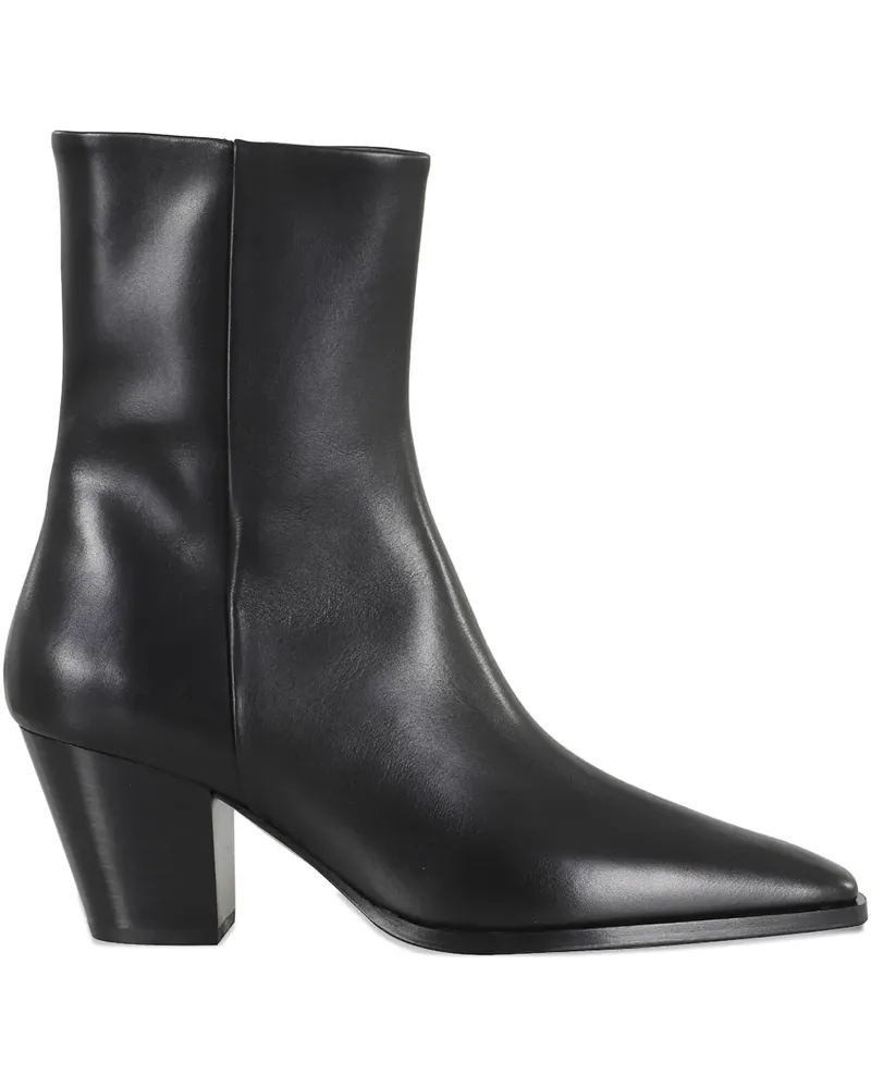 aeyde Hedvig cowboy ankle boots - Schwarz Schwarz