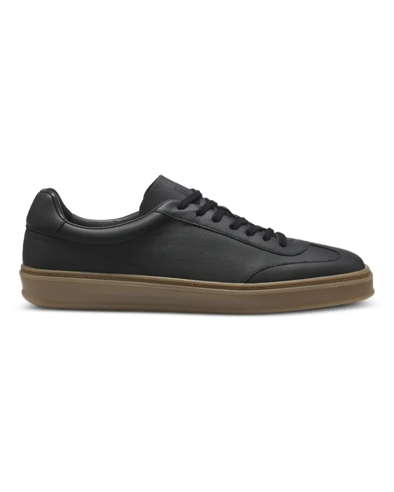 HUGO BOSS Sneakers mit Schnürung - Schwarz Schwarz