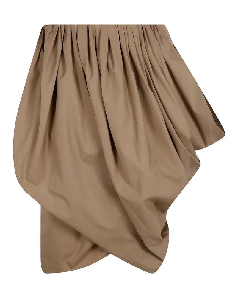 Chloé draped pleated skirt - Nude Nude
