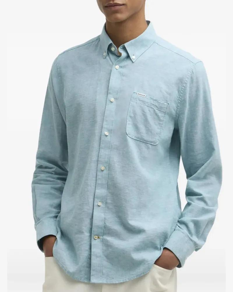 Barbour Nelson button-down shirt - Blau Blau