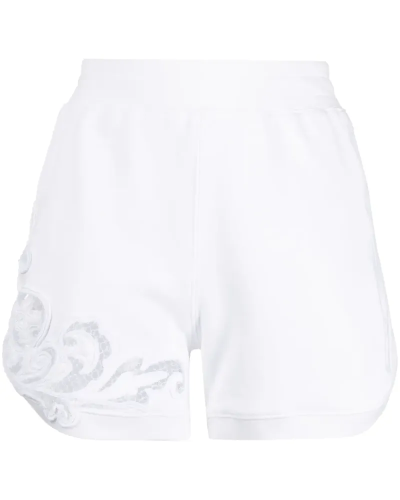 Ermanno Scervino Bestickte Shorts - Weiß Weiß