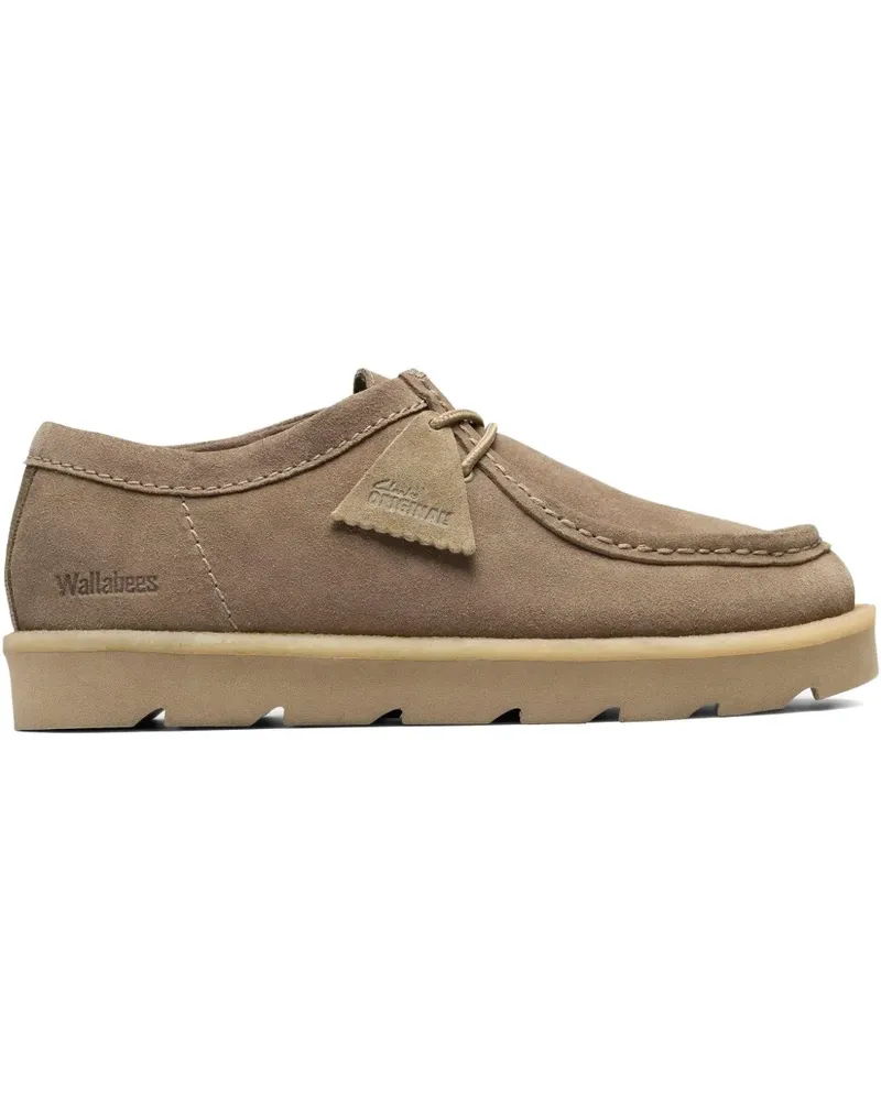 Clarks Wallabee Desert-Boots - Nude Nude