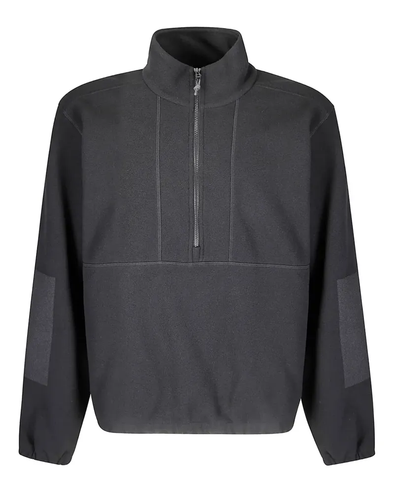 GR10K Pullover mit Reißverschluss - Schwarz Schwarz