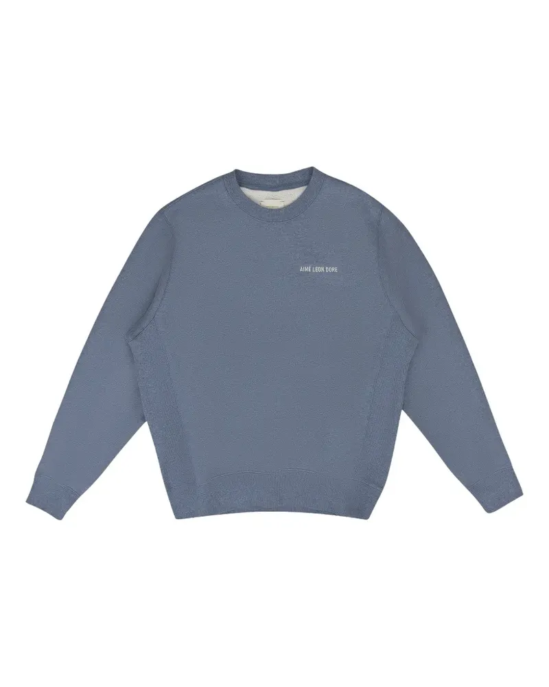 Aimé Leon Dore logo-detail sweatshirt - Blau Blau