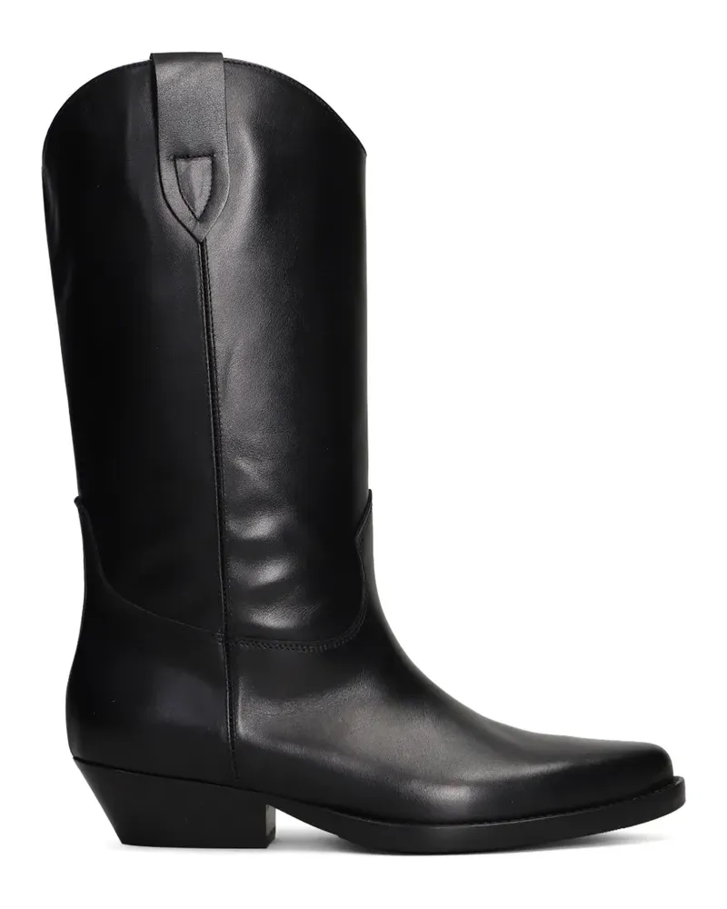 Anna F. leather boots - Schwarz Schwarz