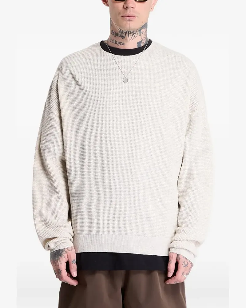Fear of God waffle-knit 90s sweater - Nude Nude