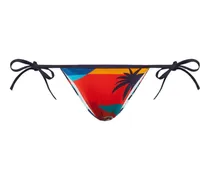 Slip mit grafischem Print - Orange