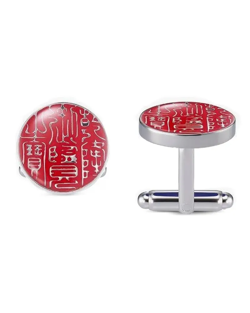 Shanghai Tang Tang Emperor Seal cufflinks - Silber Silber