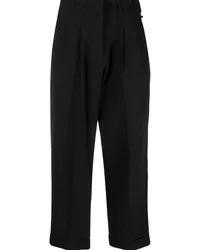 DKNY Tapered-Hose mit hohem Bund Schwarz