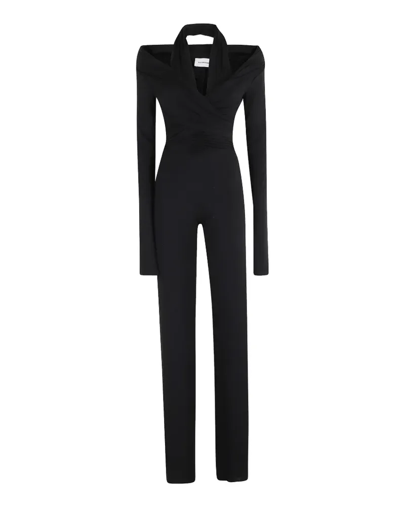 ANDAMANE Yvonne open-shoulder jumpsuit - Schwarz Schwarz