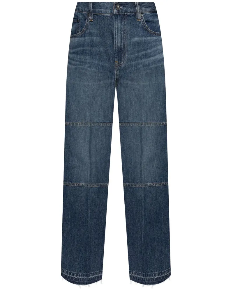 Helmut Lang Jeans mit geradem Bein - Blau Blau
