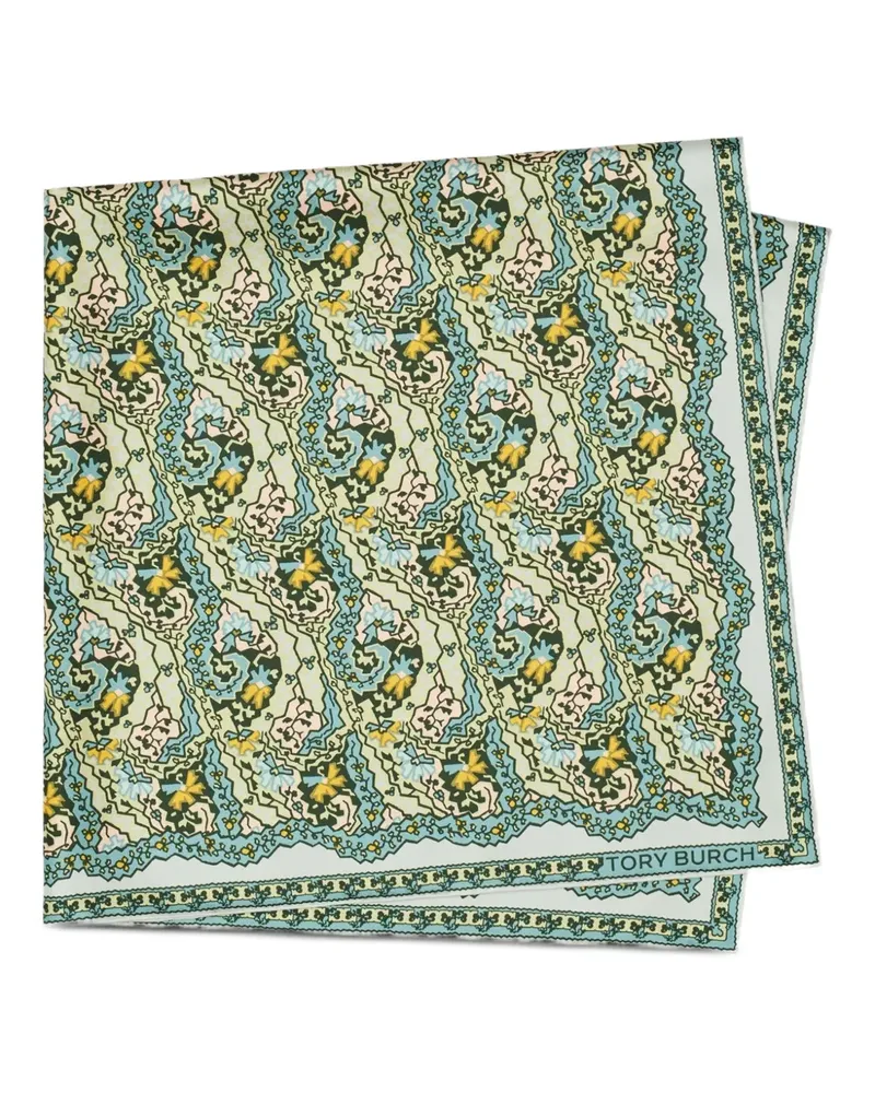 Tory Burch Dream Schal mit Paisleymuster - Grün Grün