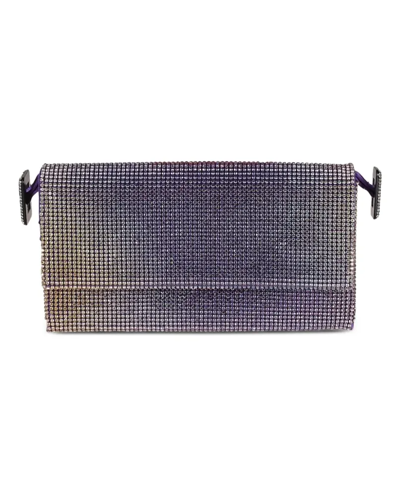 Benedetta Bruzziches Vittissima Clutch mit Kristallen - Violett Violett