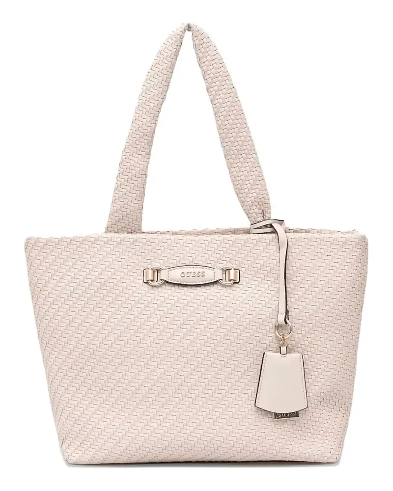 Guess Shopper mit Webmuster - Nude Nude