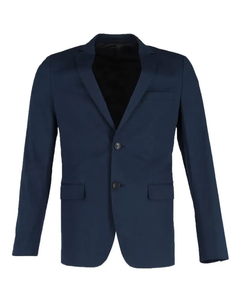 Theory single-breasted blazer - Blau Blau
