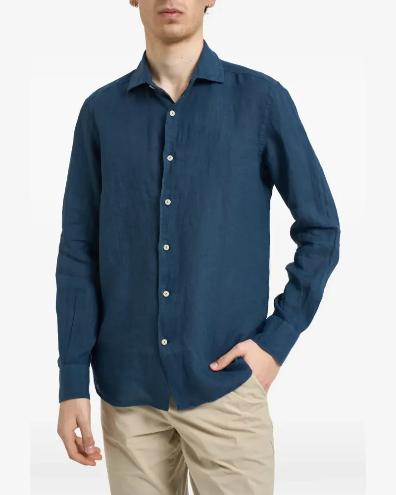 MC2 Saint Barth Pamplona long-sleeve shirt - Blau Blau