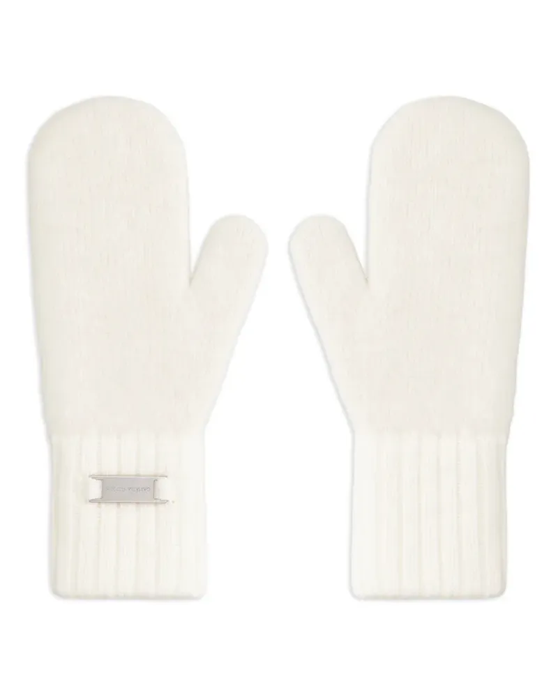 Canada Goose Handschuhe mit Logo-Schild - Nude Nude