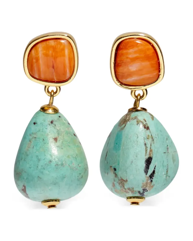 Lizzie Fortunato Citrus Splash Hängeohrringe - Gold Gold