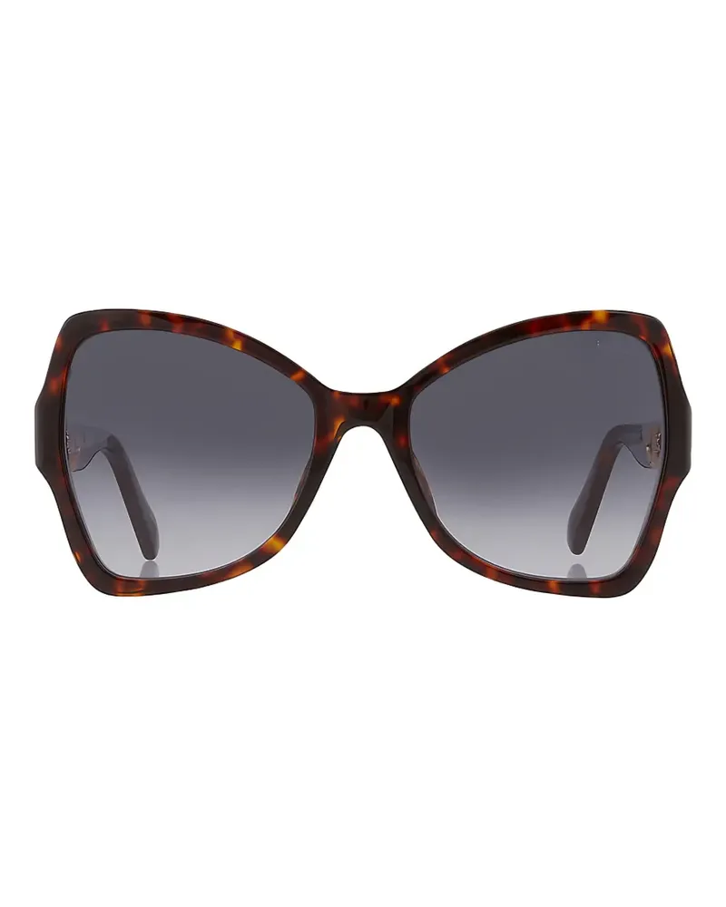 Moschino chain-link sunglasses - Braun Braun
