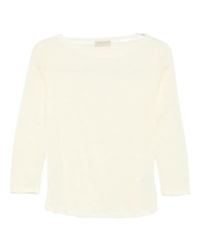 Purotatto long-sleeve yellow top - Gelb Gelb