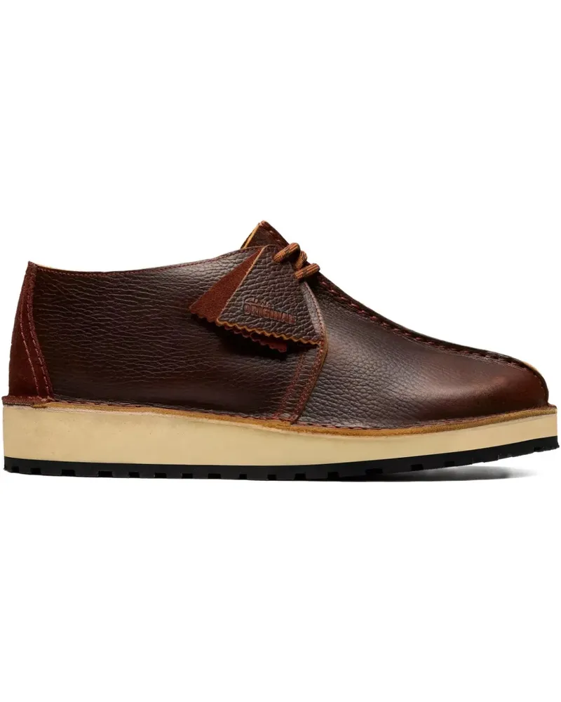 Clarks Schnürstiefel aus Leder - Braun Braun