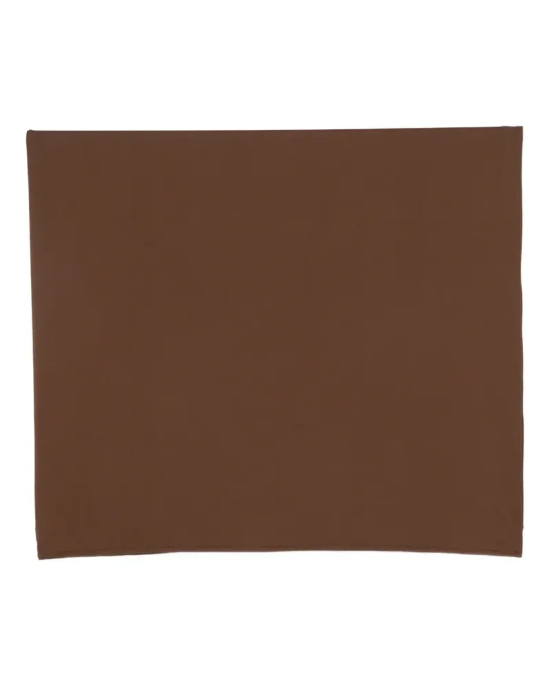 FISICO-Cristina Ferrari straight-hem sarong - Braun Braun