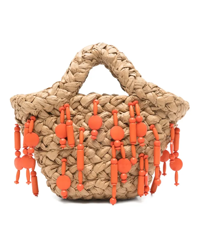 Simon Miller mini Shelly tote bag - Nude Nude