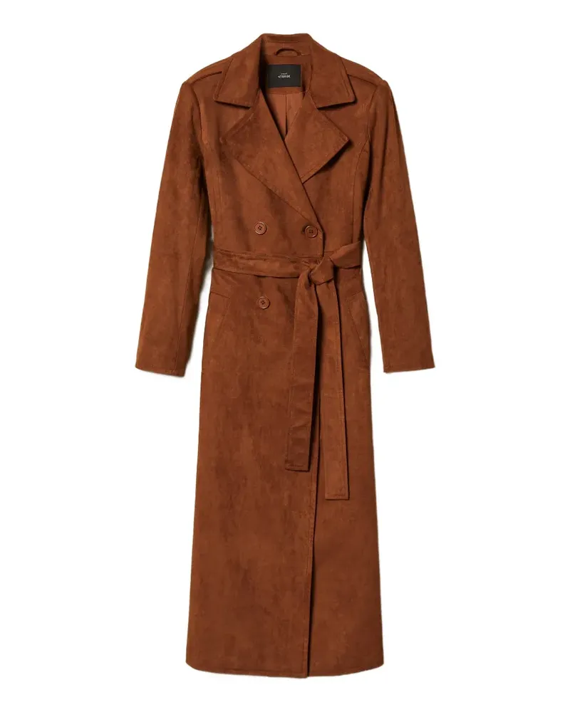 Twin-Set belted trench coat - Braun Braun