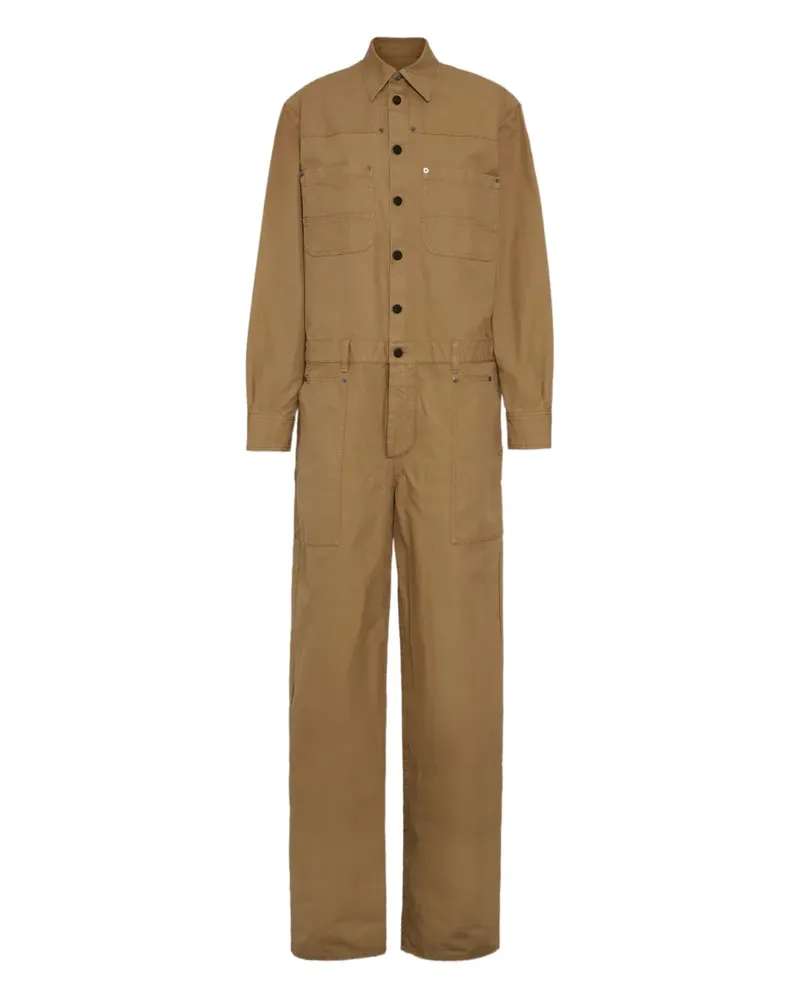 Dsquared2 Langärmeliger Jumpsuit - Nude Nude