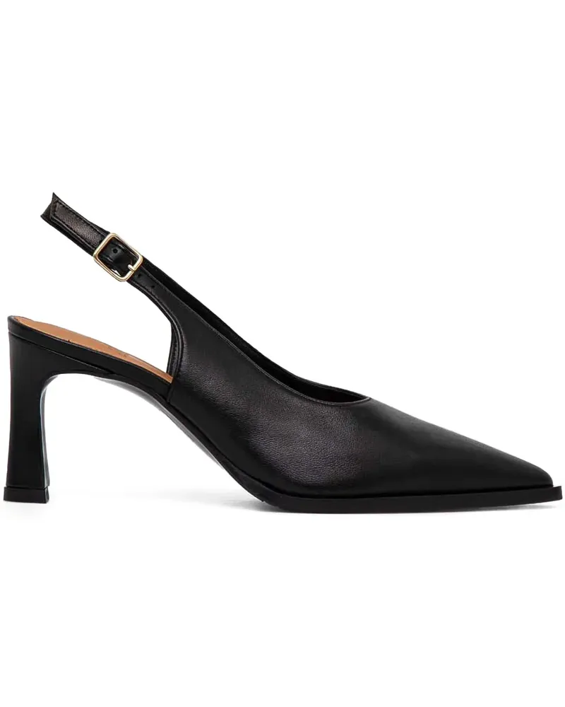 Billi Bi Spitze Slingback-Pumps 70mm - Schwarz Schwarz