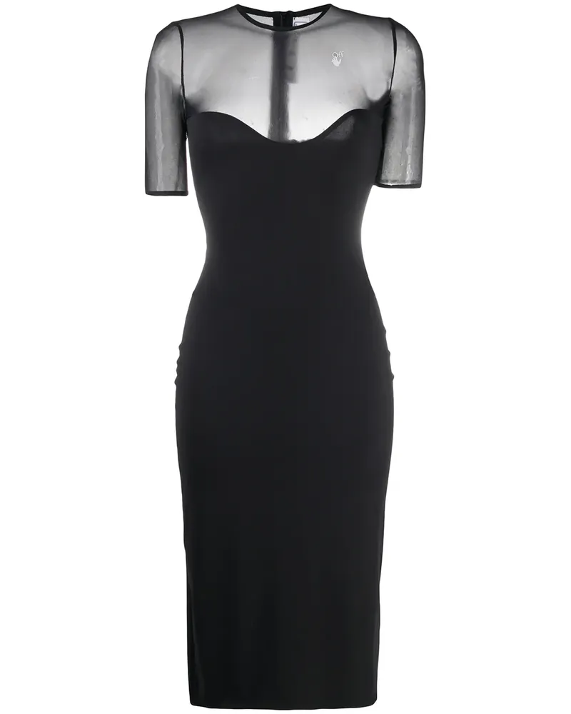 OFF-WHITE Athleisure' Kleid - Schwarz Schwarz