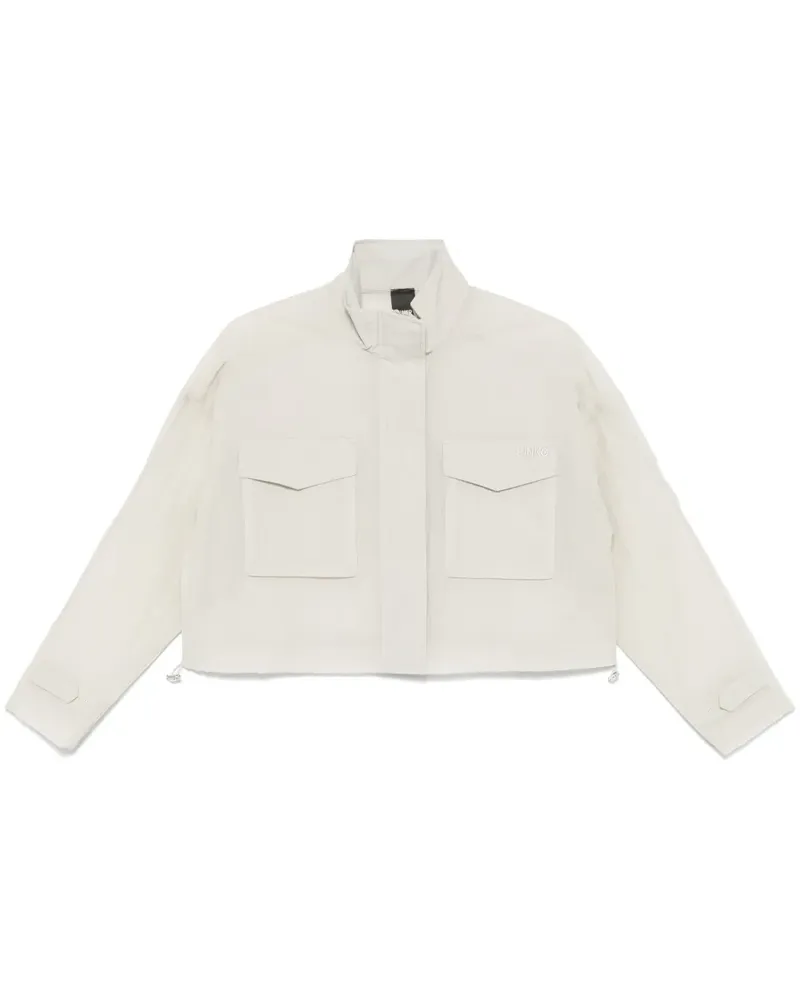 Pinko Jacke aus Ripstop - Grau Grau