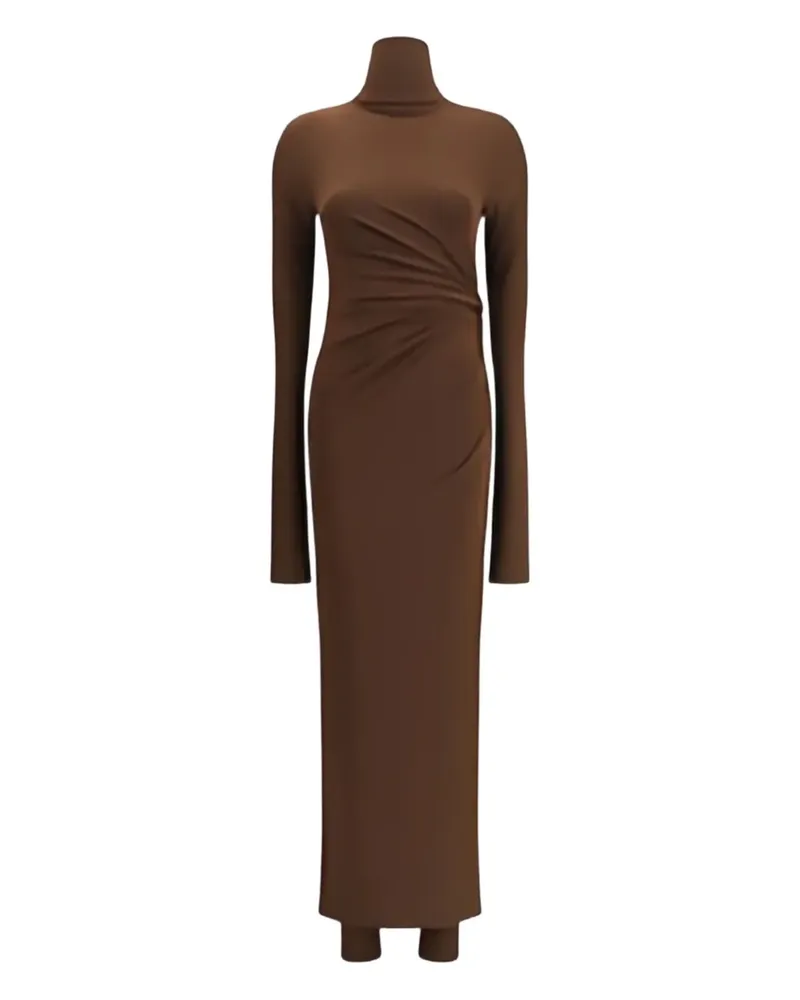 ANDAMANE Rückenfreier Tessa Jumpsuit - Braun Braun