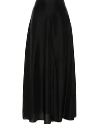 forte_forte Maxikleid in A-Linie Schwarz