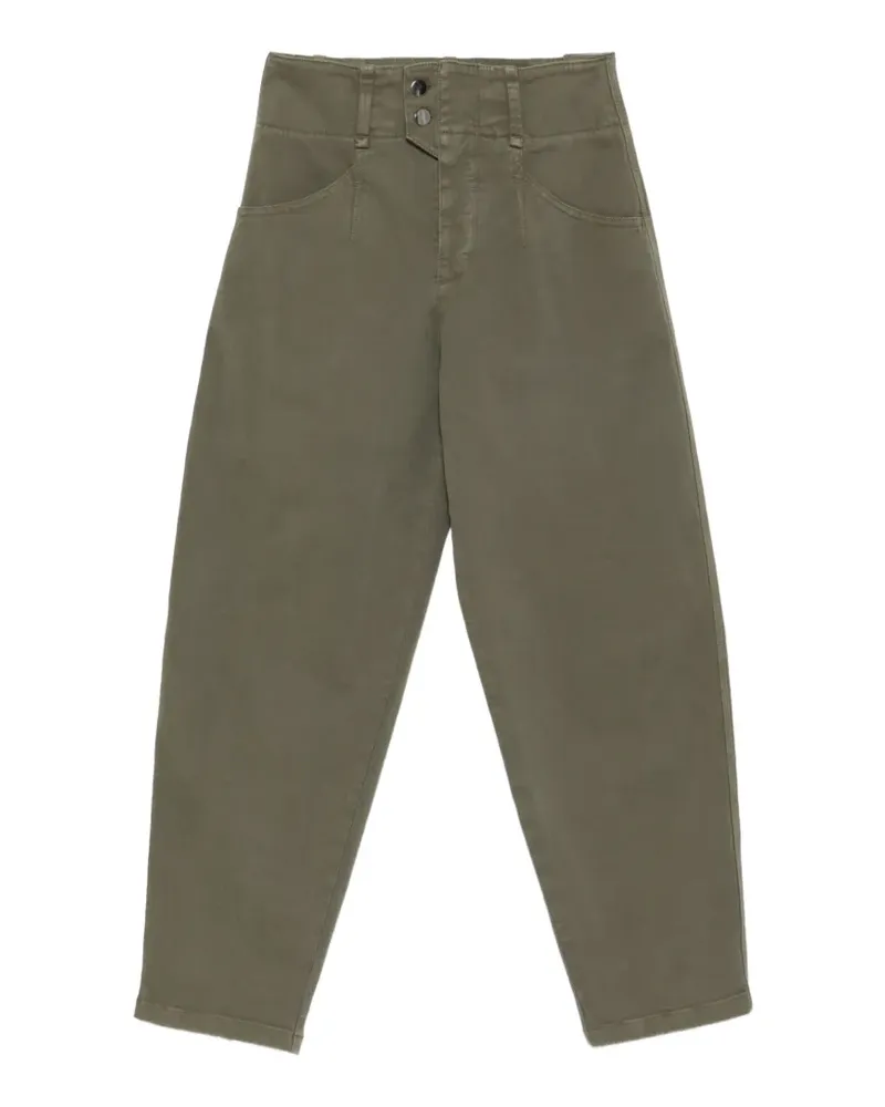 Lorena Antoniazzi high-waisted straight-leg trousers - Grün Grün