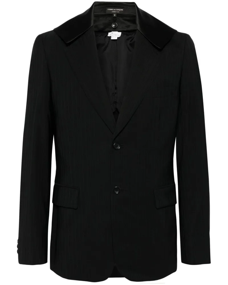 Comme des Garçons single-breasted wool blazer Schwarz