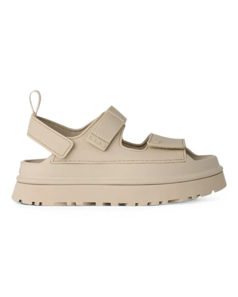 UGG GoldenGlow touch-strap sandals - Nude Nude