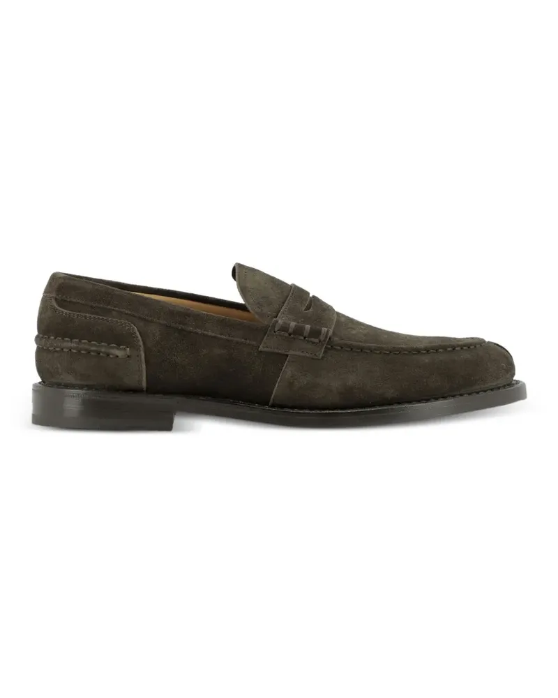 Fabi suede loafers - Grün Grün