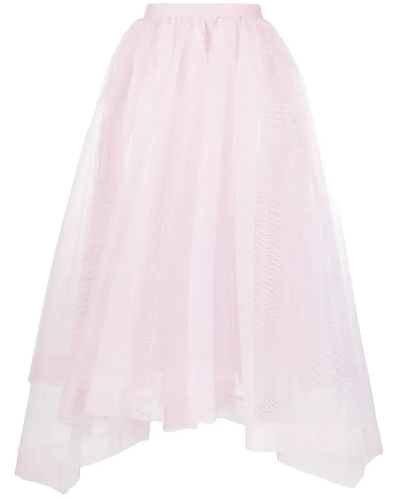 Alexander McQueen Asymmetrischer Rock - Rosa Rosa