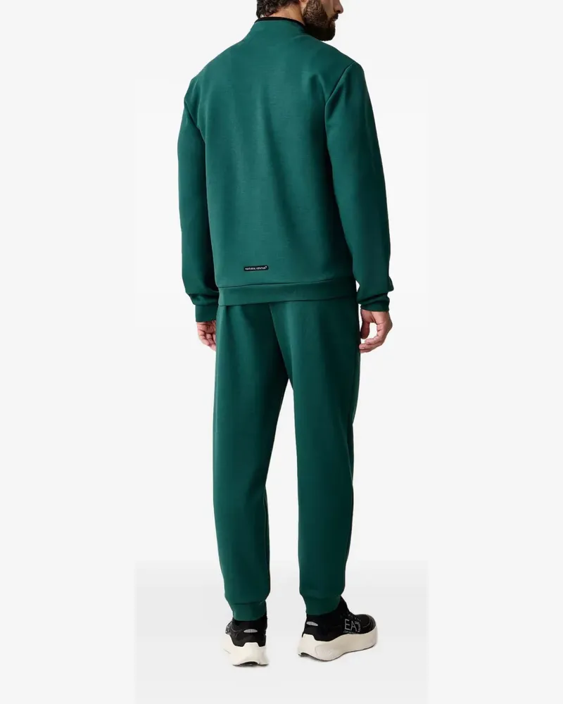 EA7 Jogginganzug mit Logo-Print - Grün Grün