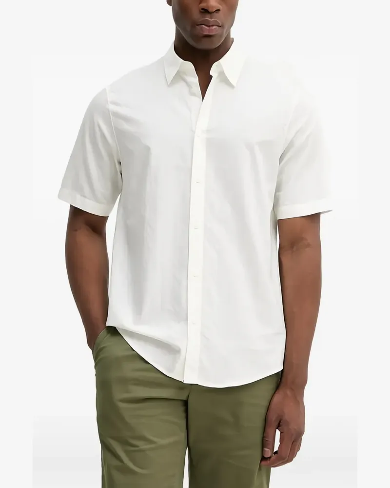 Armani Exchange Gemustertes Hemd - Weiß Weiß