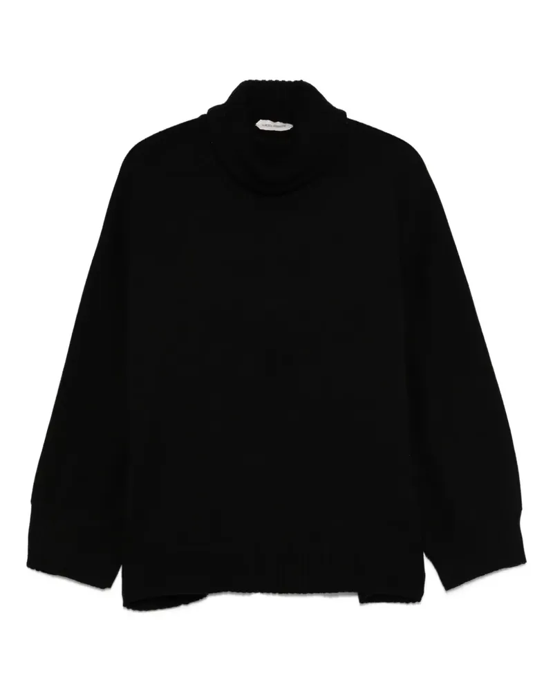 Alberta Ferretti Pullover mit Rollkragen - Schwarz Schwarz