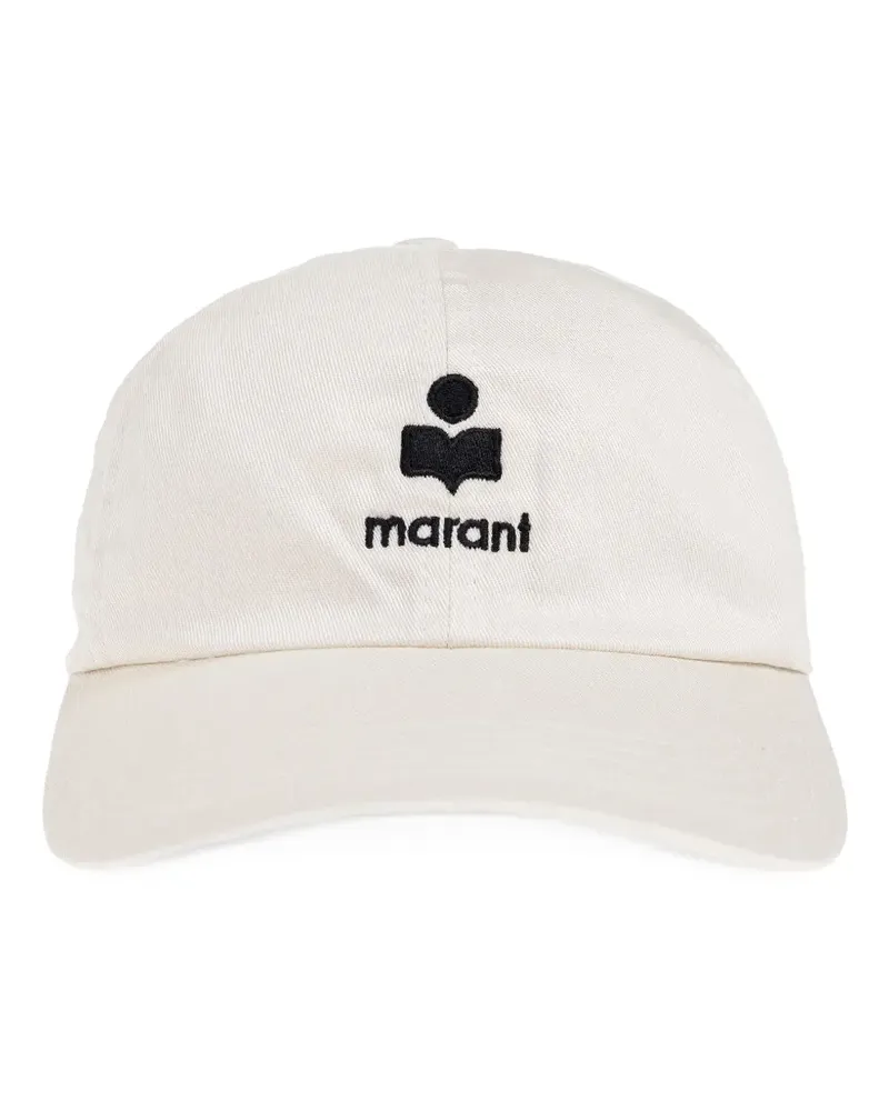 Isabel Marant logo embroidered cap - Weiß Weiß