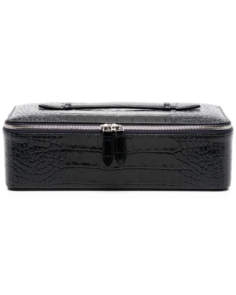 Smythson Mara Schmuckkästchen - Schwarz Schwarz